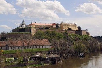 Naklejka na ściany i meble Petrovaradin Fortress in Novi Sad