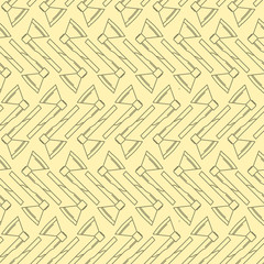 Yellow vector background for axe