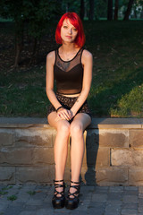 Walk in Krasnodar's center park