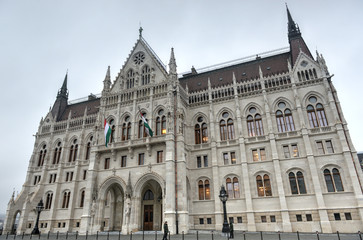 Hungarian Parliament Building - Budapest, Hungary