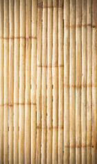 grunge yellow bamboo background and texture