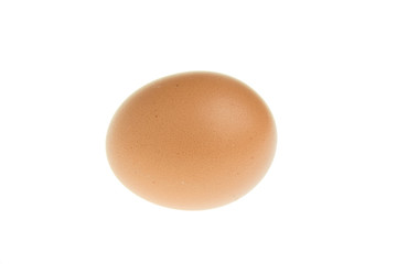 Eggs on a white background