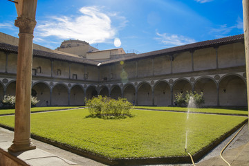 Fototapeta premium Santa Croce - Florence, Italy