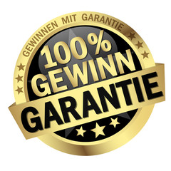 Button - 100% Gewinn Garantie