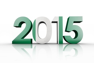 Composite image of nigeria national flag