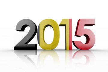 Composite image of belgium national flag