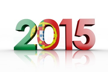 Composite image of portugal national flag