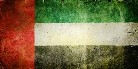 Fototapeta premium flag of the United Arab Emirates