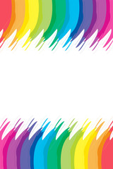 #Background #wallpaper #Vector #Illustration #design #free #free_size #charge_free #colorful #color rainbow,show business,entertainment 背景素材壁紙,七色,虹色,虹,文字スペース,ネームカード,プライスカード,コピースペース,テキストスペース,ホワイトスペース