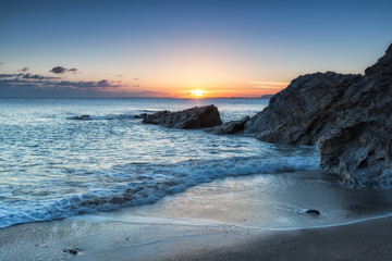 Hemmick on the Cornwall Coast