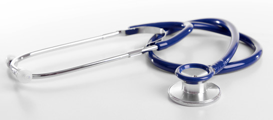 Stethoscope isolated on white