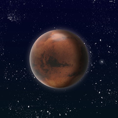 Obraz na płótnie Canvas Pianeta Marte