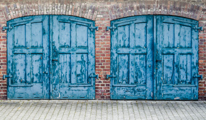Rustic Heavy Wooden Doors