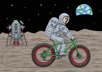 Space fatbike. © strels
