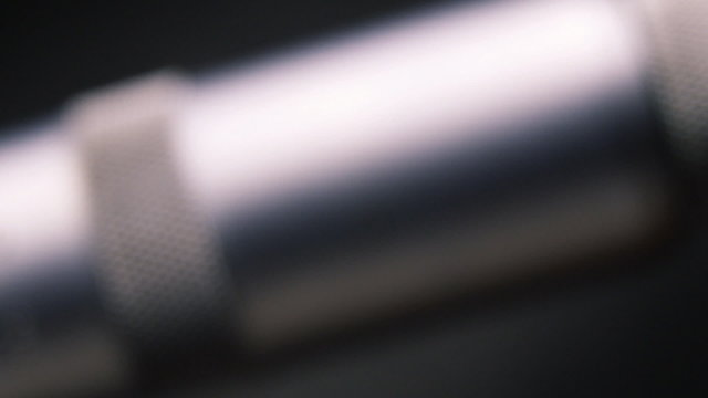 Precision measuring instrument. Dolly shot. Close up. Sequence