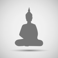 buddha silhouette