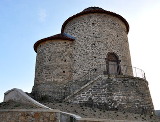 Fototapeta na wymiar Romanesque rotunda, Czech Republic, Europe