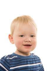 2-year-old smiling boy