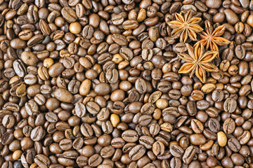 texture coffee beans
