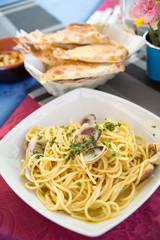 Spaghetti vongole