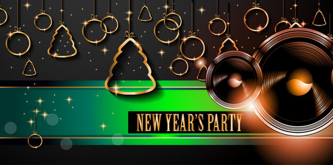 2015 New Year and Happy Christmas background
