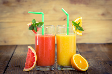 Fruit smoothies