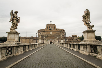 Fototapeta na wymiar Castel Sant'Angelo - Roma