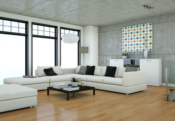 modern Loft Interior Design