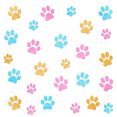 Paw prints