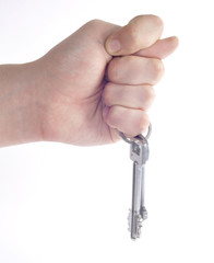 Ключи на пальце и фига