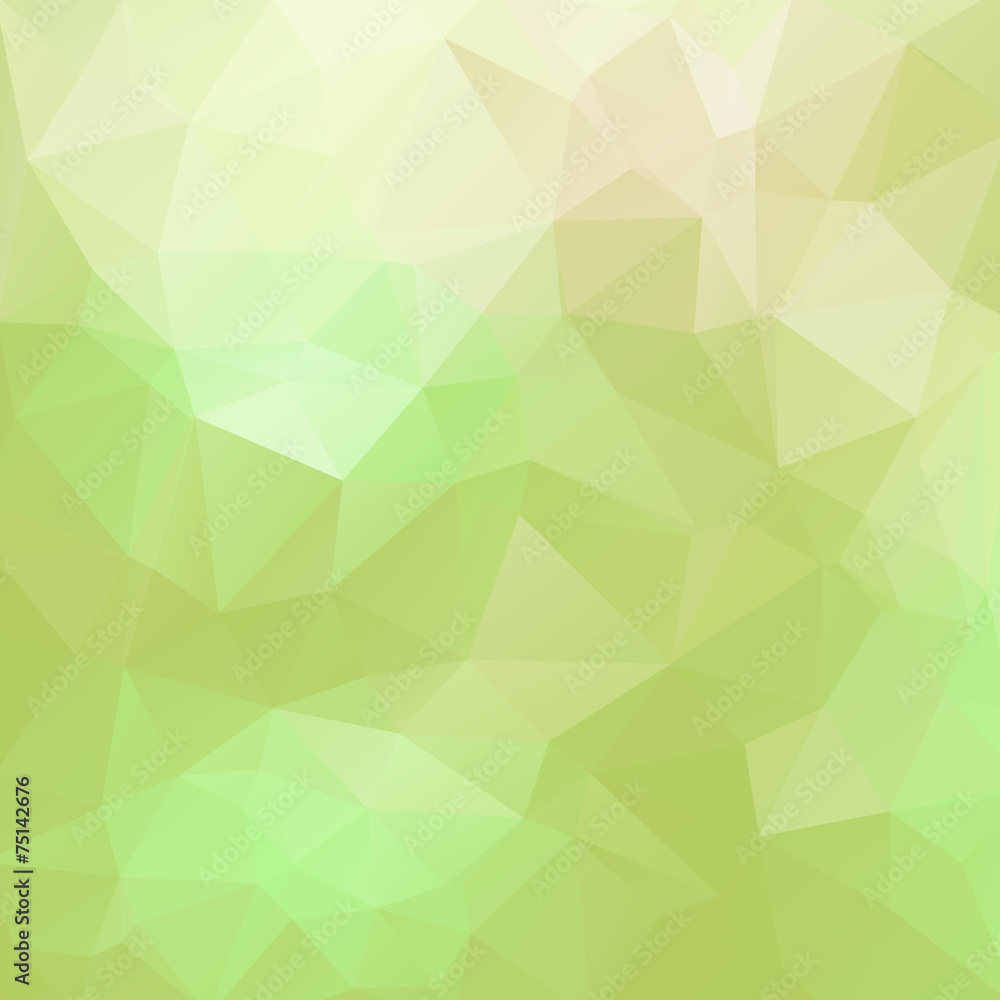 Wall mural triangular background
