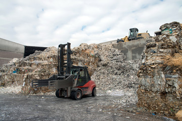 Paper mill plant - Paper and cardboard for recycling