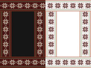 knitting frame Christmas Star - eight-pointed star of Bethlehem