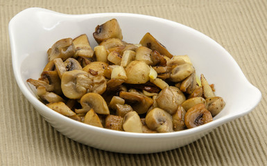 Fried mushrooms