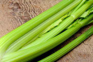 raw fresh celery