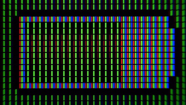 Charge the battery. Shooting through a microscope
