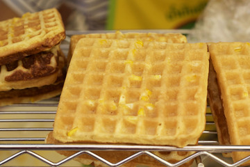 close up  pancake for snack