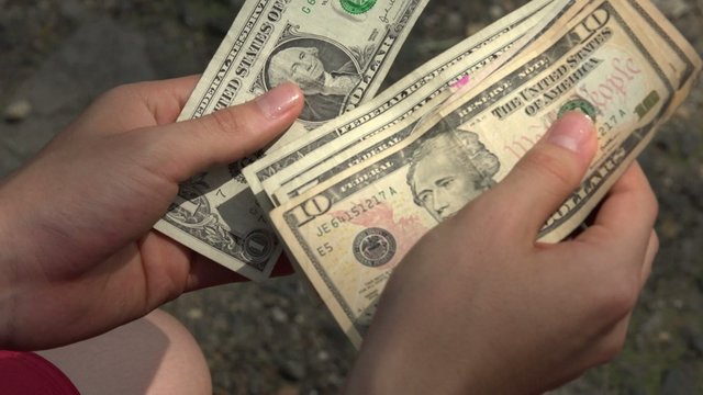 Paper Money, Bills, Currency, Dollars