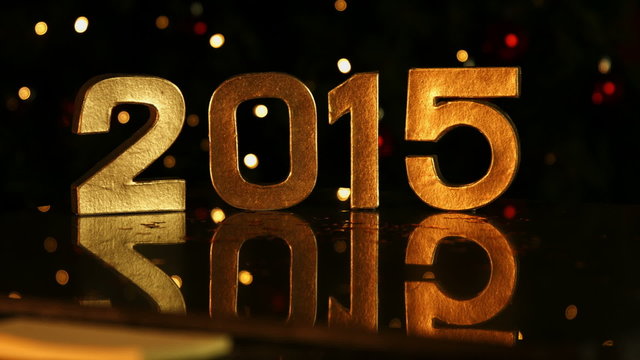 2015 sign for new year