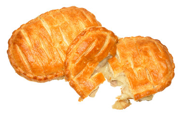 Chicken and mushroom savoury slices