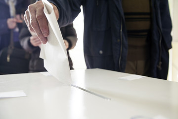 Voting hand