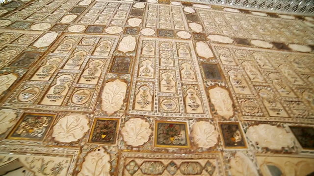 Interior of Amber Fort