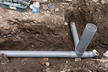 新築住宅の水道工事