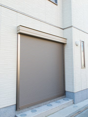 Fototapeta premium 住宅の防火シャッター