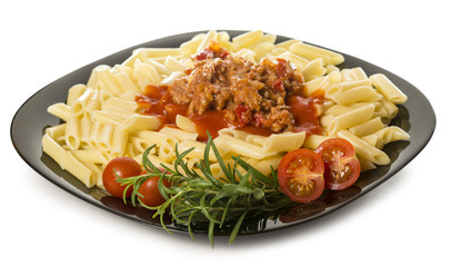 Macarrones como almuerzo