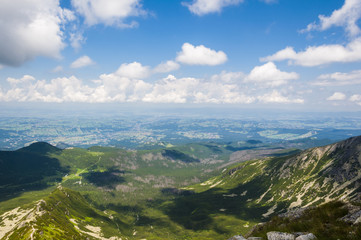 Naklejka premium Panorama