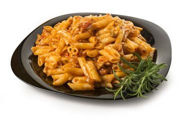 Macarrones con tomate