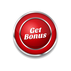 Get Bonus Red Vector Icon Button