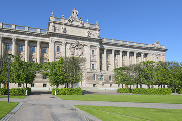 Obraz premium Parliament House, Stockholm, Sweden