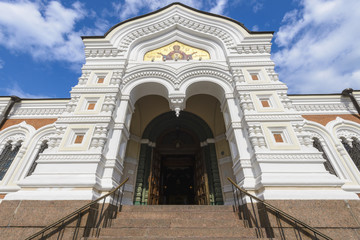 Gate of the Alexander Nevsky Cathedral, Tallinn, Estonia